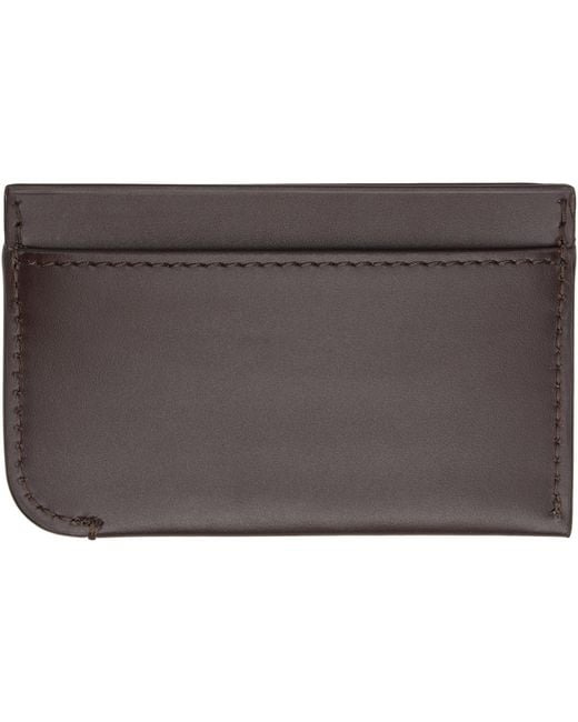 Jacquemus Black 'Le Porte Curvo' Card Holder for men