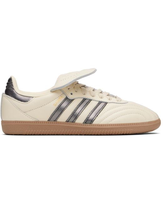 Adidas Originals オフホワイト＆ガンメタル Samba Lt スニーカー Black