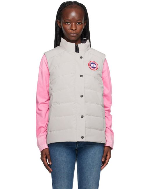 Canada Goose Pink Beige Freestyle Down Vest
