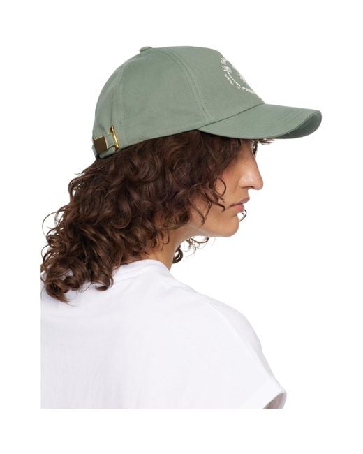Balmain Gray Paris' Cap