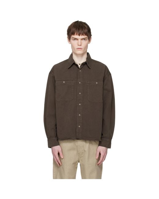 Jeanerica Brown André Shirt for men