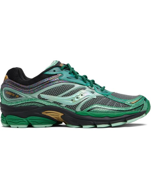 Saucony Black Progrid Omni 9 Glowaconstrictor Sneakers for men