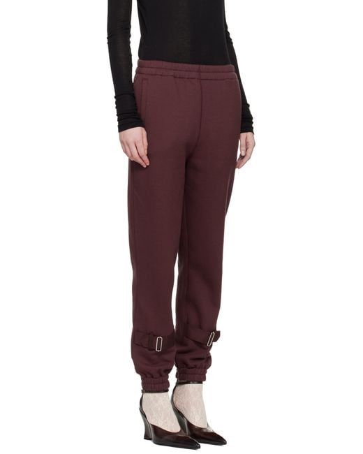 Undercover Black Burgundy Up2E1505 Lounge Pants