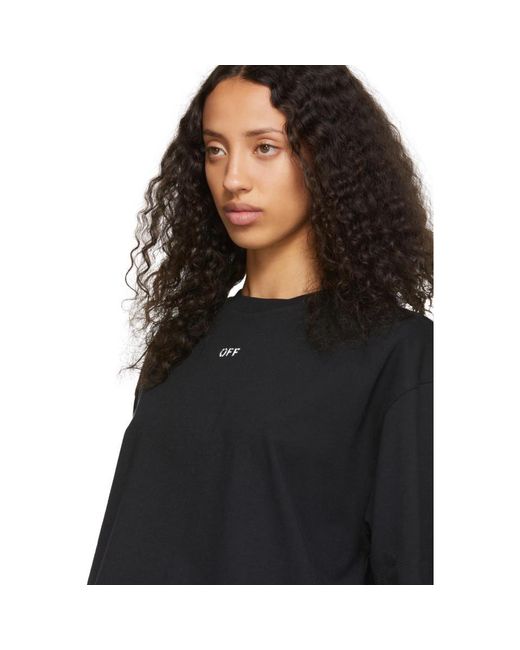 Off White C O Virgil Abloh Cotton Ssense Exclusive Black Diag