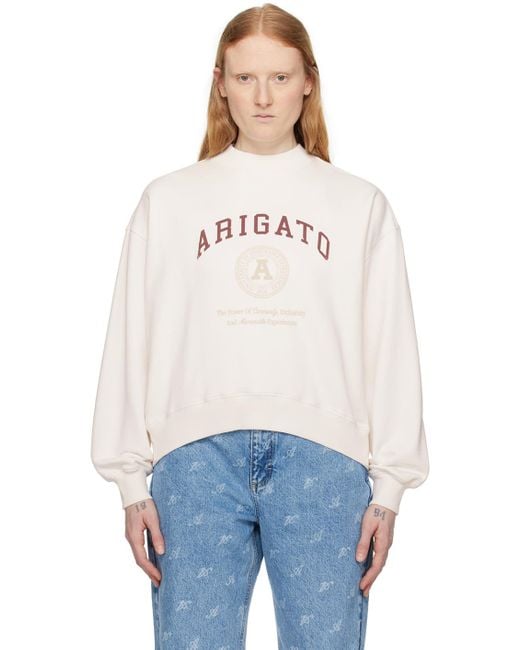 Axel Arigato Blue Off-white University Sweatshirt