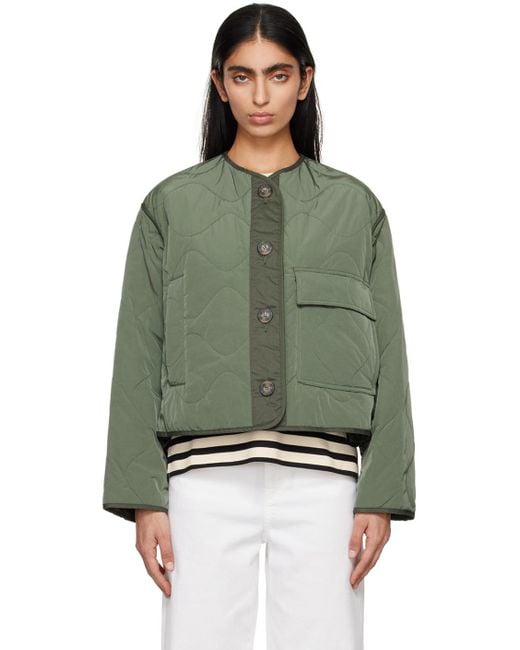 Weekend by Maxmara Green Khaki Umberta Jacket