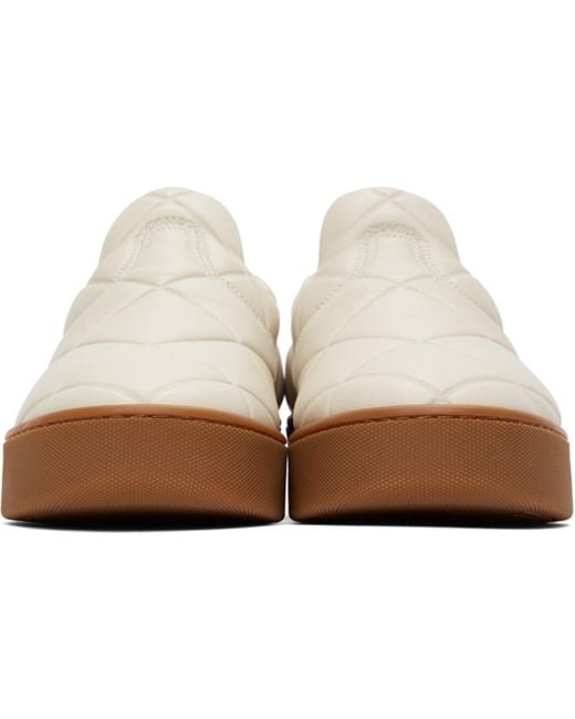 Bottega Veneta Black Off-white 'the Quilt' Sneakers
