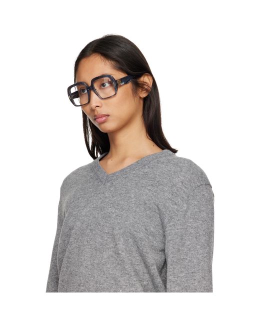 Loewe Black Anagram Glasses