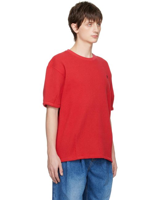 Adererror Red Speric T-shirt for men