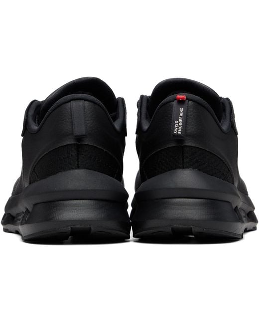 On Shoes Black Cloudze Mo Sneakers for men