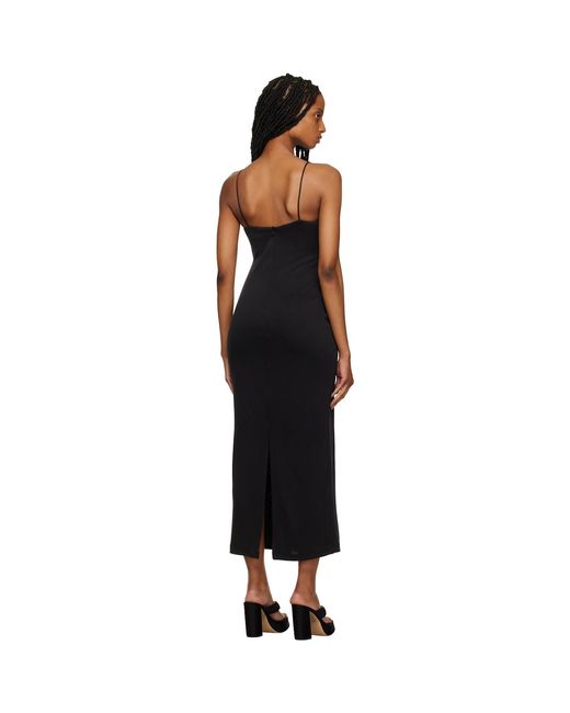 Robe midi mode noire Third Form en coloris Black