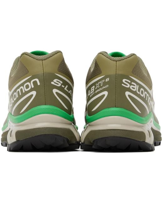 Salomon Green 'xt-6' Sneakers for men