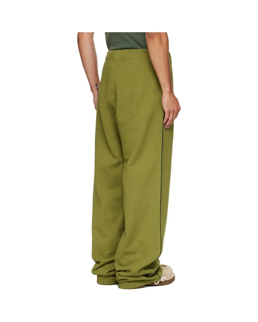 Veneda Carter Green Ssense Exclusive Duo Sweatpants for men
