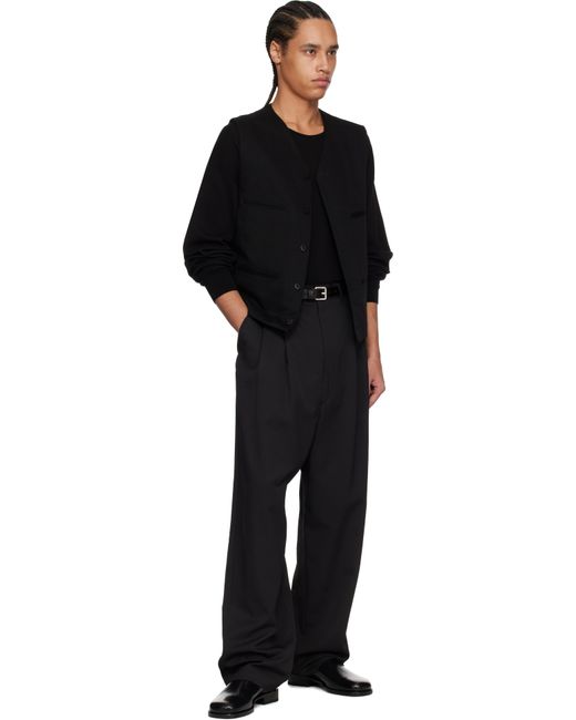 メンズ Lemaire ブラック ベスト Black
