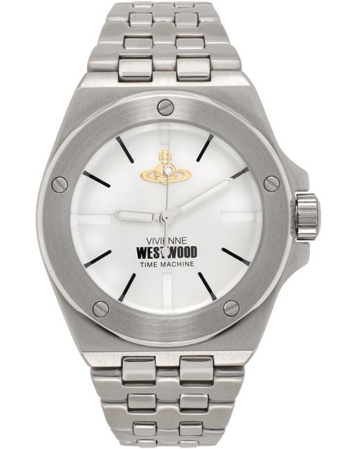 メンズ Vivienne Westwood シルバー Leamouth 腕時計 Gray