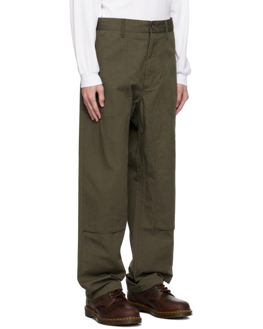 Engineered Garments Green Climbing Trousers for men