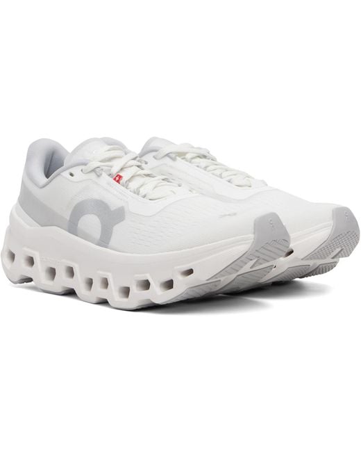 On Shoes White Cloudmster 1 Sneakers