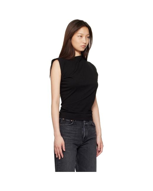 Agolde Black Beth T-Shirt