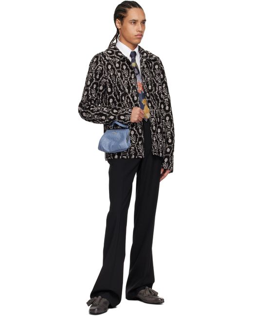 メンズ Vivienne Westwood ブルー Granny Frame バッグ Blue
