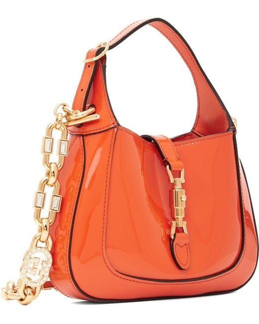 Gucci Ssense Exclusive Orange Jackie Bag | Lyst