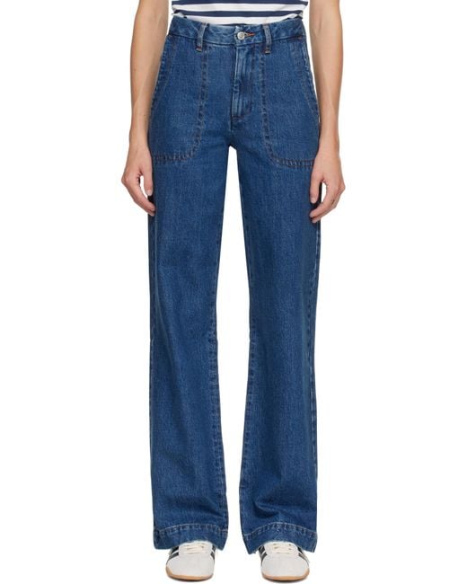 A.P.C. Blue Seaside Jeans