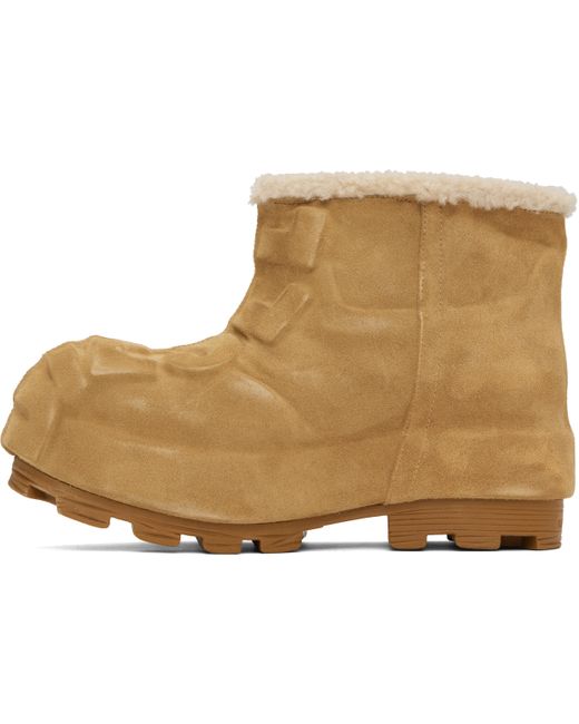 DIESEL Tan D-Hammer Ch Md Boots in Black for Men | Lyst