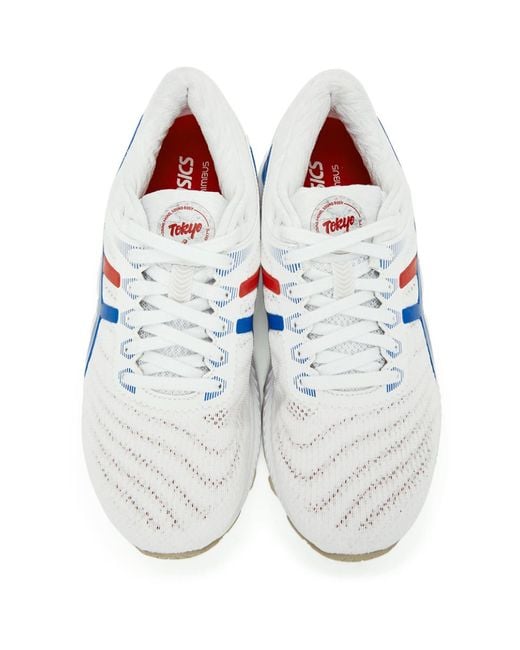 Asics Gel-nimbus 22 Retro Tokyo Running Shoes - Ss20 in White (Blue) for  Men | Lyst