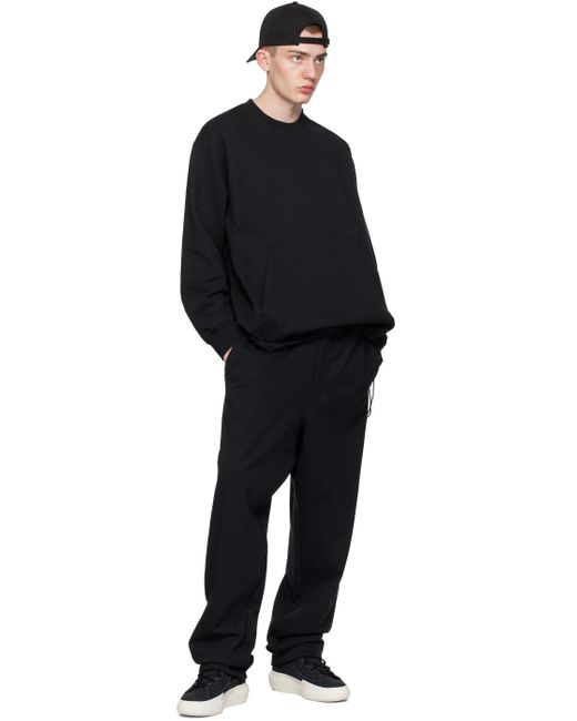 Y-3 Black Pocket Sweatshirt for men