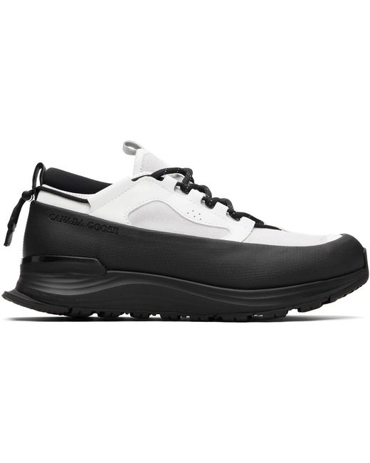 Canada Goose Black Glacier Trail Sneakers for men