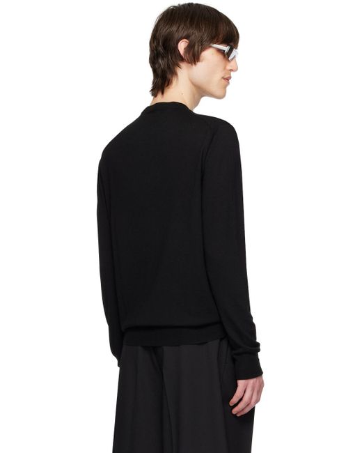Stella McCartney Black Embroidered Sweater for men