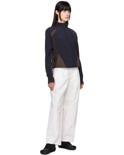 Hyein Seo ネイビー ジップアップ トラックジャケット Blue