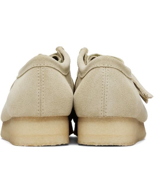 Clarks Black Wallabee Derbys for men