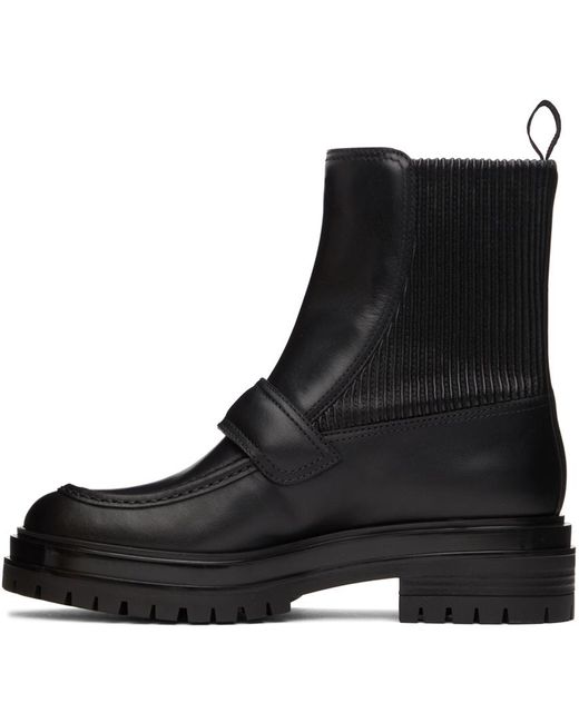 Gianvito Rossi ブラック Berck ブーツ Black