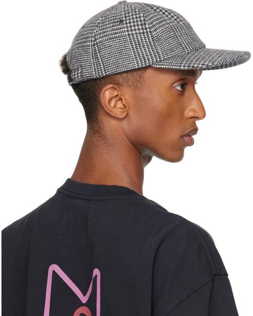 Rhude Blue Wrap Logo 6-Panel Cap for men