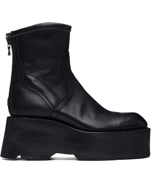 Bottes Noires Julius pour homme en coloris Black