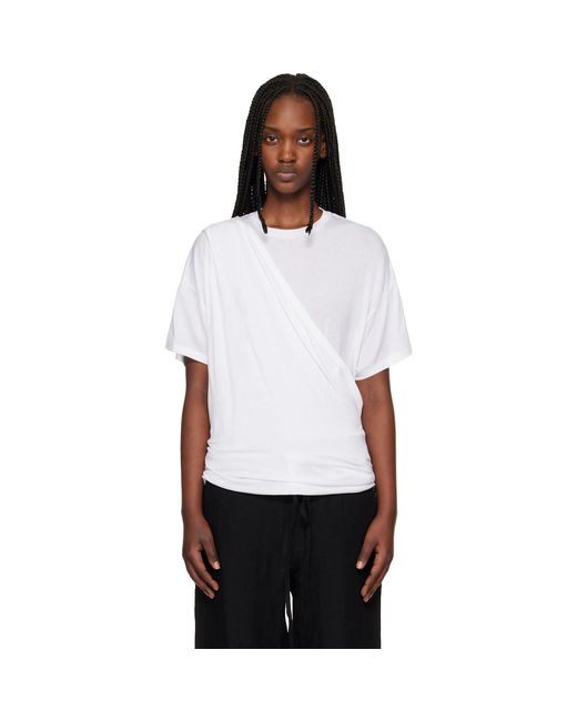 Post Archive Faction PAF White Drifter T-Shirt