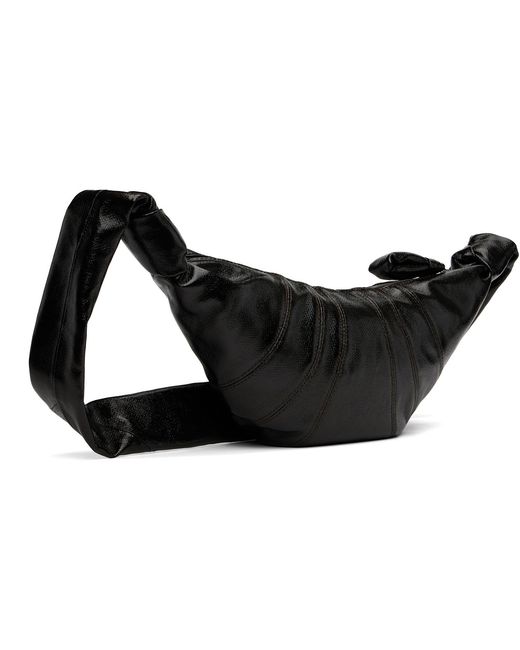 Lemaire Black Small Croissant Bag