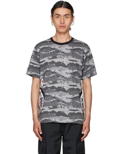 bathing ape camo shirt