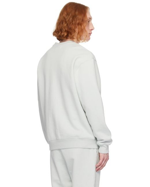 Nike White Green Jordan Wordmark Sweatshirt for men