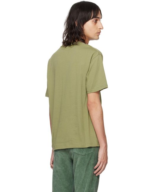 T-shirt kyle vert A.P.C. pour homme en coloris Green