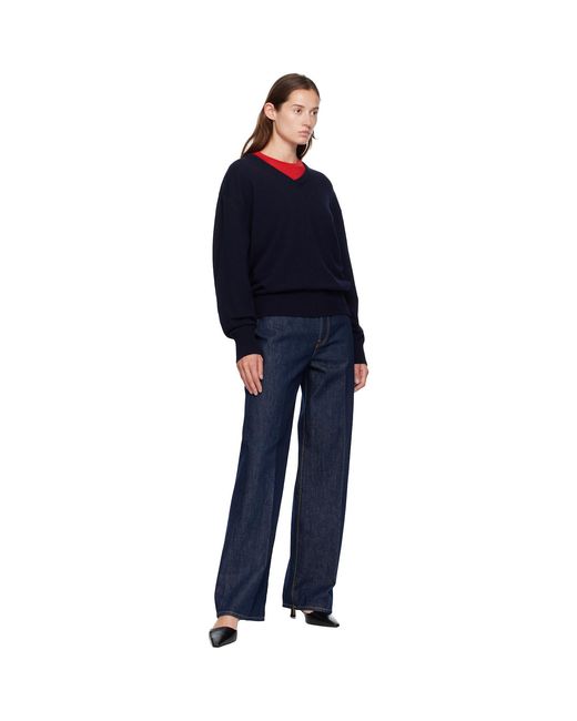 6397 Blue Contrast Wb Jeans