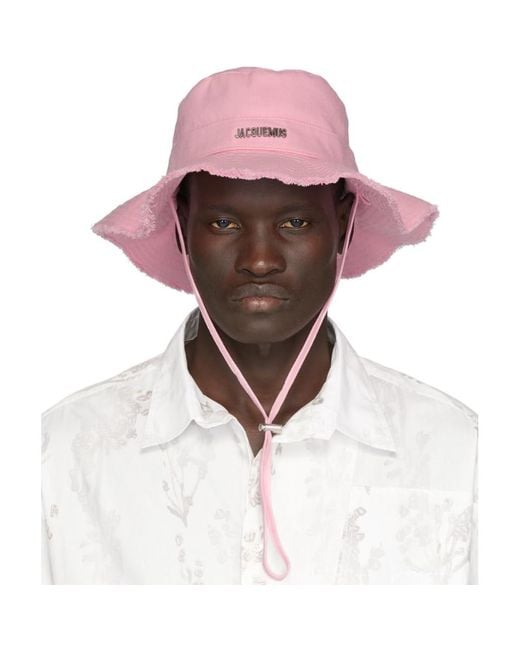 Chapeau rose Le Bob Artichaut Jacquemus pour homme en coloris Pink