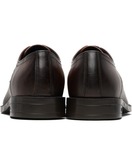 Boss Black Leather Derbys for men