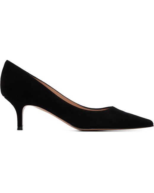 Gianvito Rossi Black Gianvito 55 Heels
