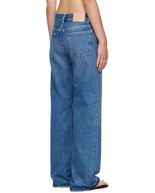 Acne Blue Regular Fit 2021F Jeans