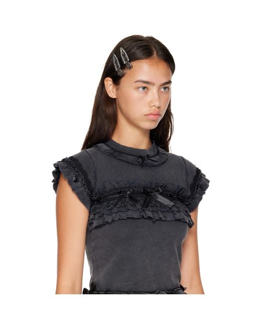Balenciaga Black Two-Pack Salon Bb Hair Clips