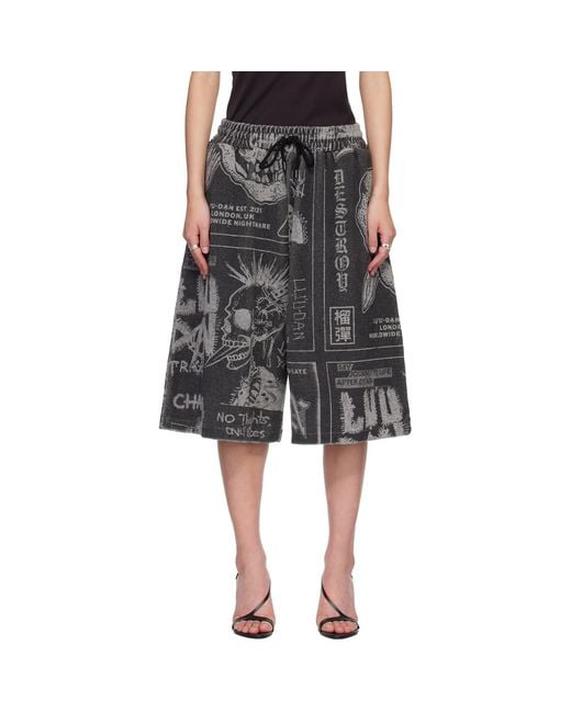 Lu'u Dan Black Bball Shorts