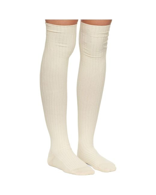 Baserange Natural Off- Overknee Socks