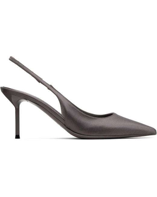 Paris Texas Black Lidia Slingback 70 Heels