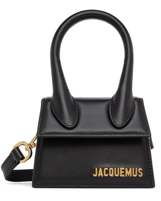 Jacquemus Leather Black 'le Chiquito' Clutch | Lyst UK